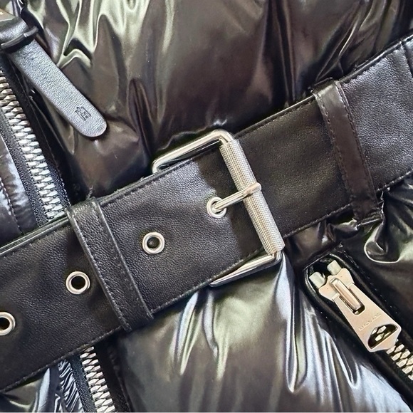 Mackage Rune Moto Sherpa Down Puffer Jacket - Picture 10 of 16